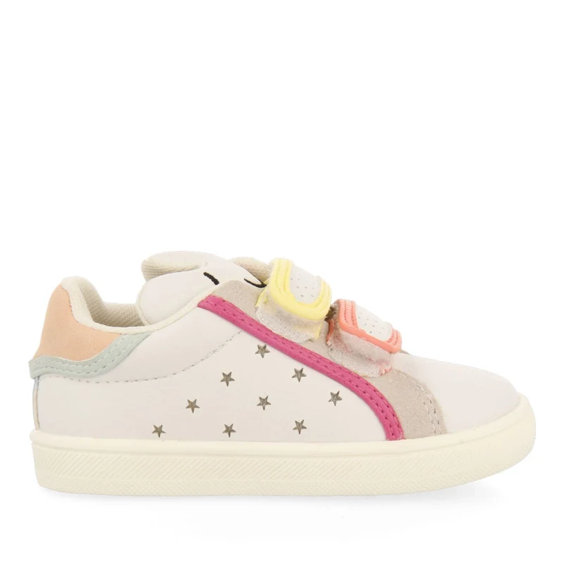 Ancash babies white sneakers with colourful details 22