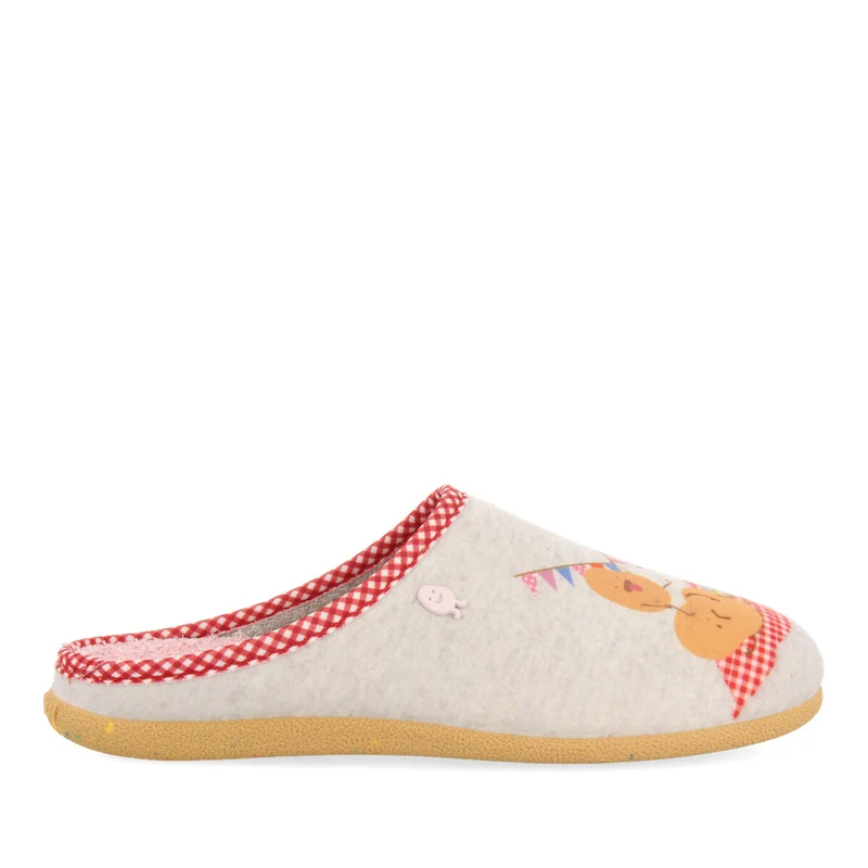 Gueret grey slippers 37