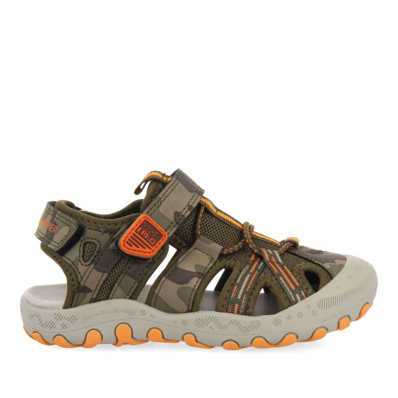 Mautes boys camouflage sports sandals 25