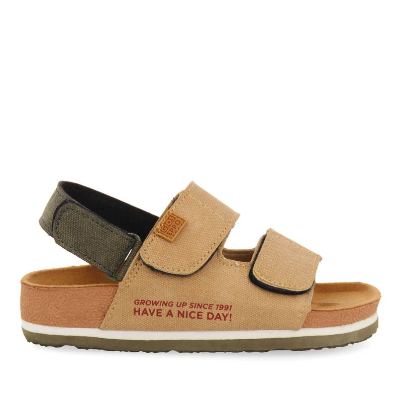Gerais boys beige footbed sandals 36