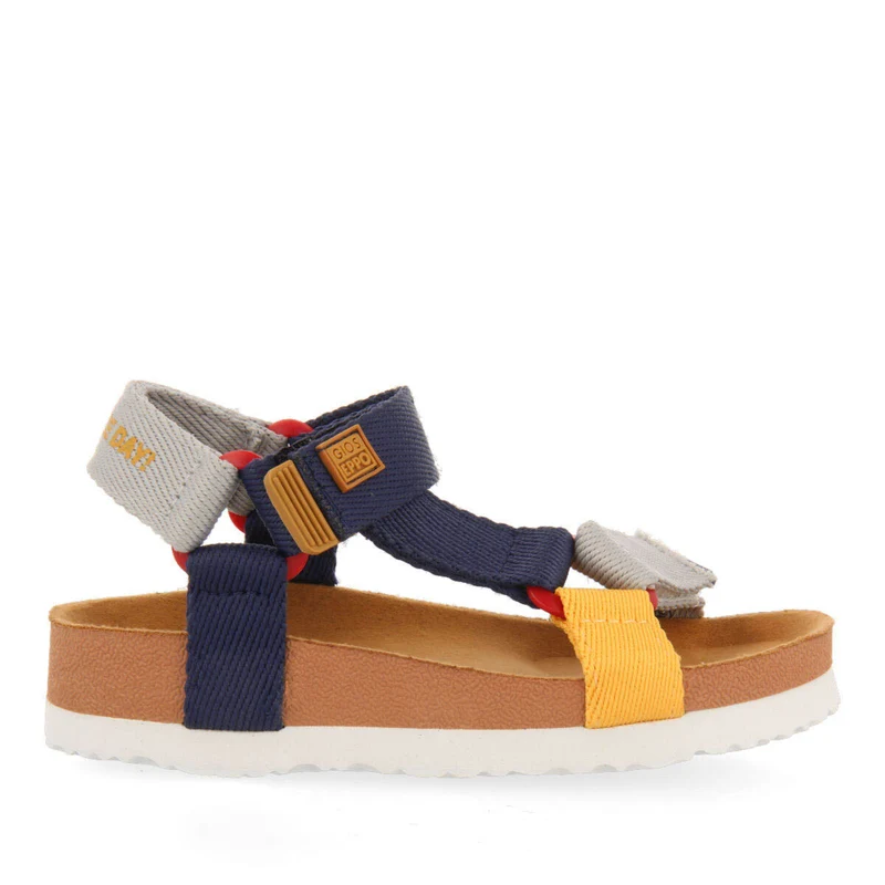 Beine boys multicoloured footbed sandals 29