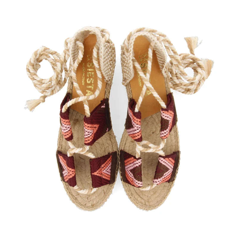 La siesta lucia women's coral espadrilles 41