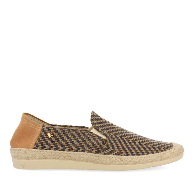 La siesta men's espigas m khaki espadrilles 41
