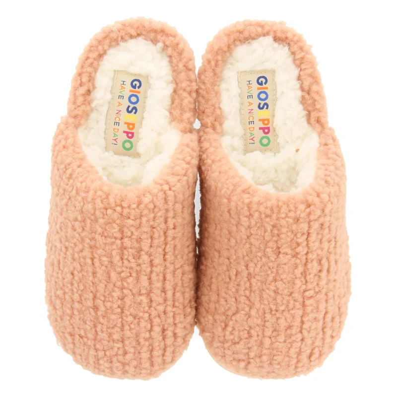 Senja children's pink backless slippers 33
