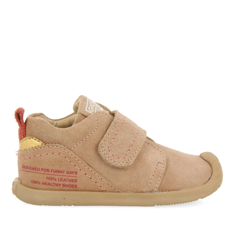 Nethy my first gioseppo babies' pink split-suede ankle boots 19