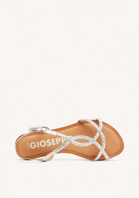 BRAIDED LEATHER SANDALS NIOAQUE 36
