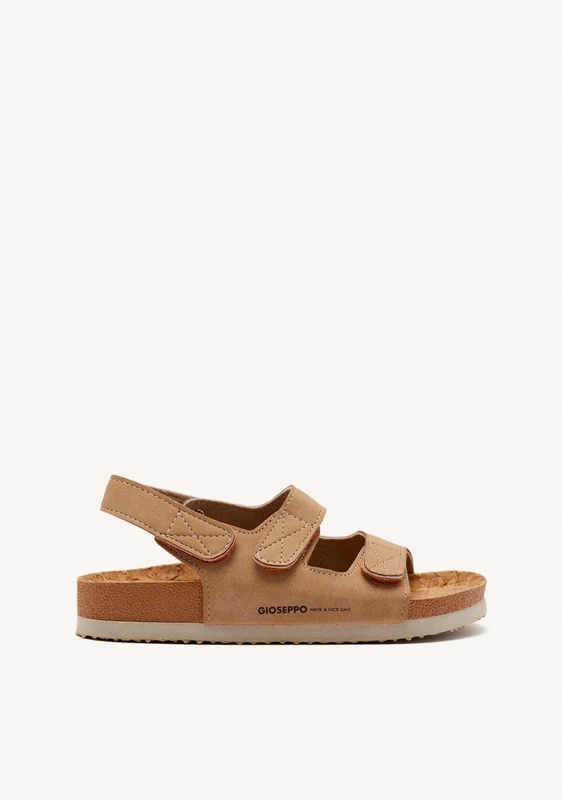 BIO COLOR TAUPE SANDALS WITH ADJUSTABLE CLOSURES FOR BOYS AND GIRLS KRAPINA 26