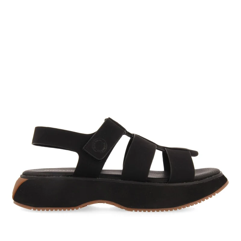 BLACK SPORTS SANDALS CRAB TYPE FOR WOMEN GWEEK 35