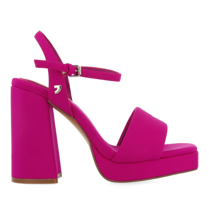 FUCHSIA HIGH HEEL SANDALS WITH PADDED STRAP FOR WOMEN DENTON 39
