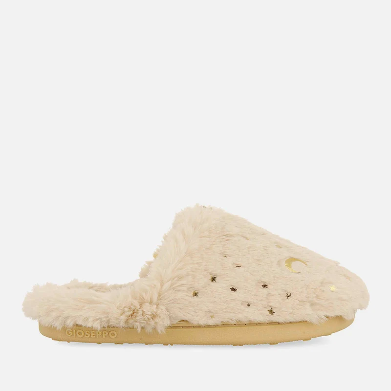 PLUSH SLIPPERS WITH STAR LETENYE 34