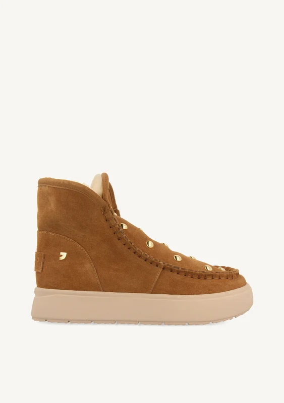AUSTRALIAN STUDDED LEATHER BOOTS SCHODACK 41
