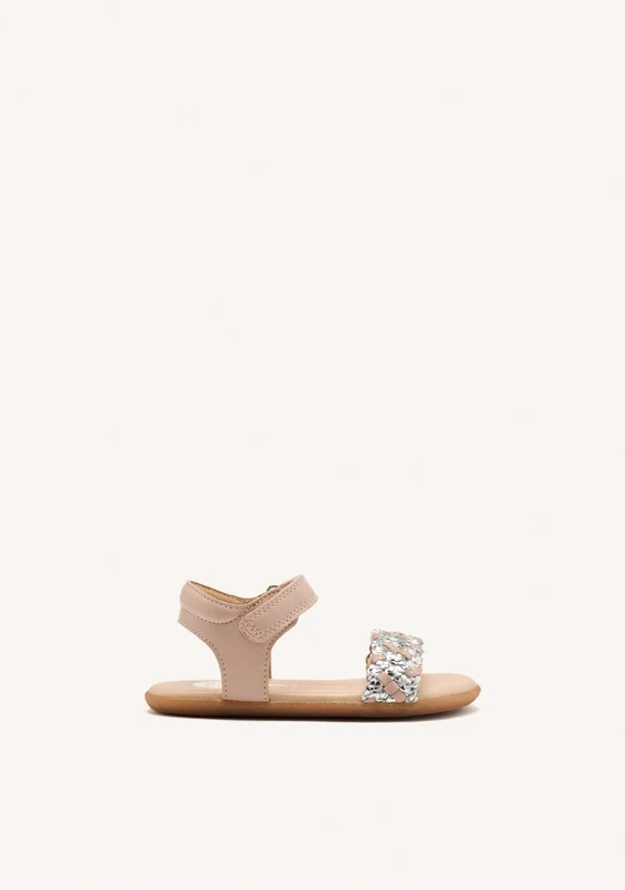 GIOSEPPO BAREFOOT - BRAIDED LEATHER SANDALS BELKNAP 21