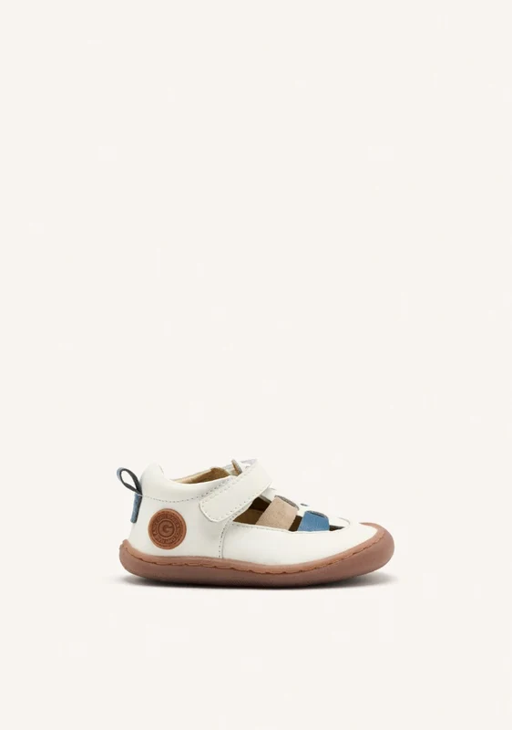 GIOSEPPO BAREFOOT - LEATHER CRAB SANDALS RANGELEY 24
