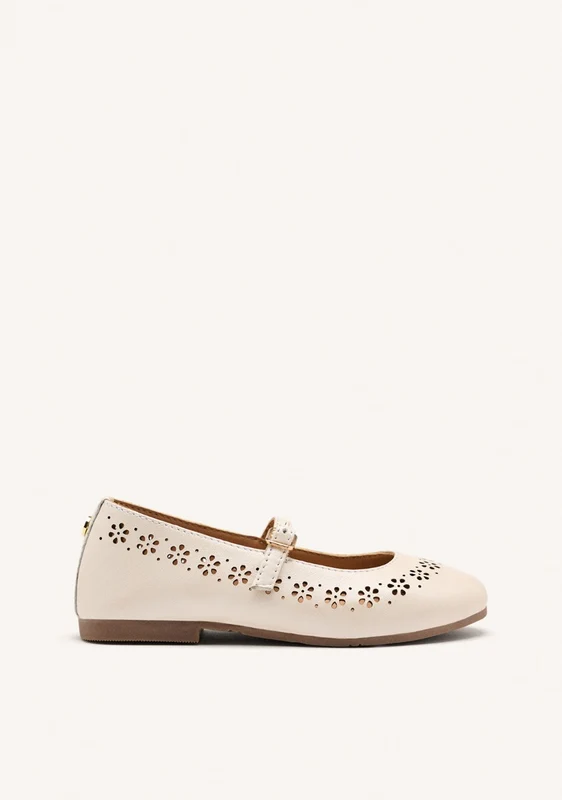 LEATHER BALLET FLATS KITTERY 39
