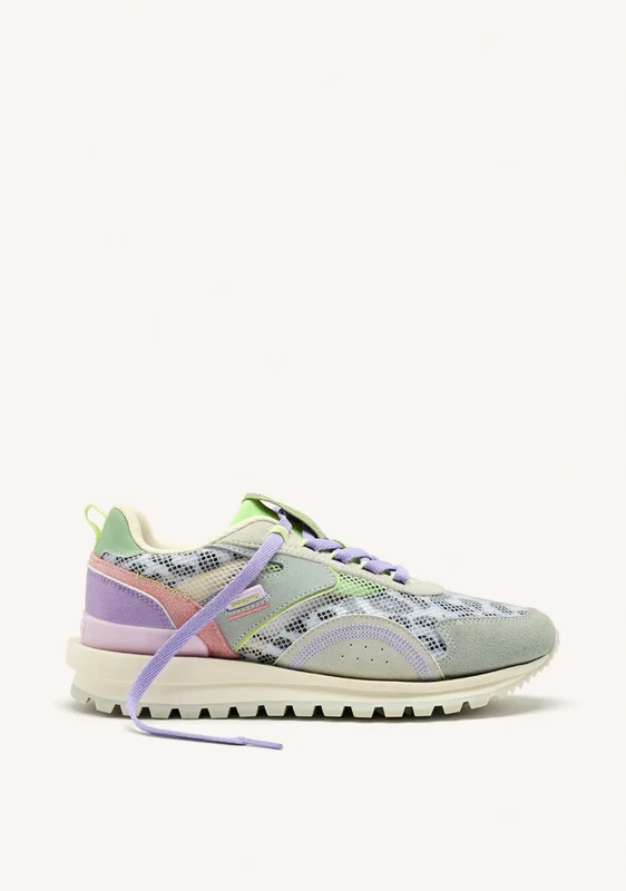 LEATHER AND MESH SNEAKERS CAVENDISH 39