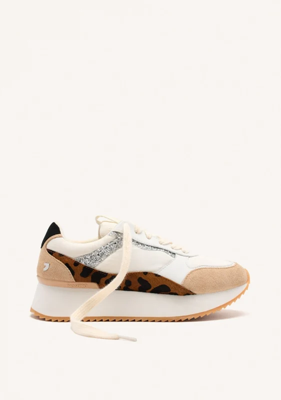 COW LEATHER PLATFORM SNEAKERS BOWDOIN 38