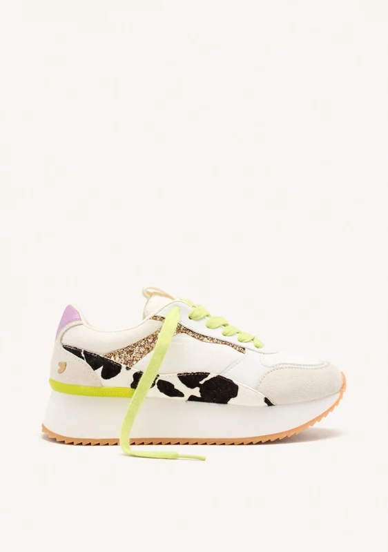 COW LEATHER PLATFORM SNEAKERS BOWDOIN 40