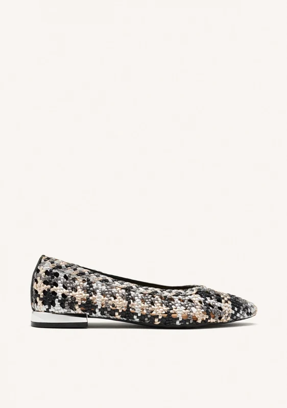 BRAIDED LEATHER BALLET FLATS WESTERLY 37