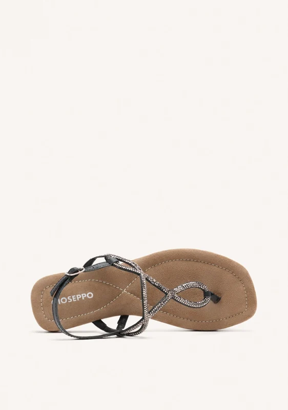 BEADED LEATHER SANDALS KINGFIELD 40