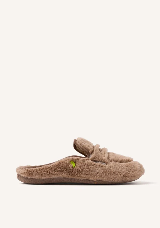 MICROFIBER MOCCASIN TYPE HOUSE SLIPPERS HARRIETTA 40
