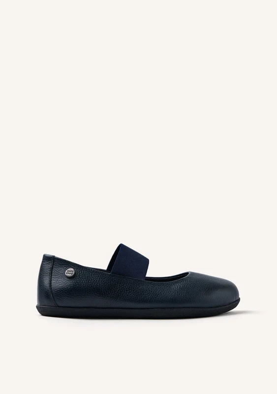 GIOSEPPO BAREFOOT - LEATHER SCHOOL BALLERINAS CORUNNA 29