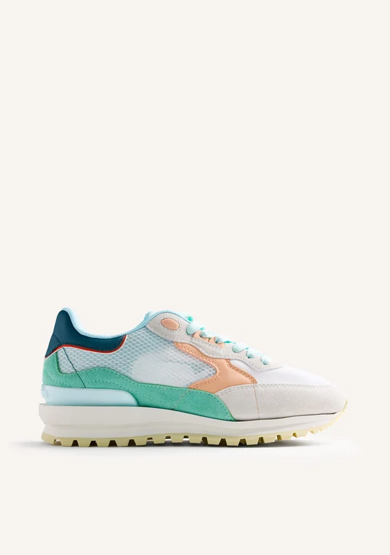 LEATHER AND MESH SNEAKERS KILIFI 40