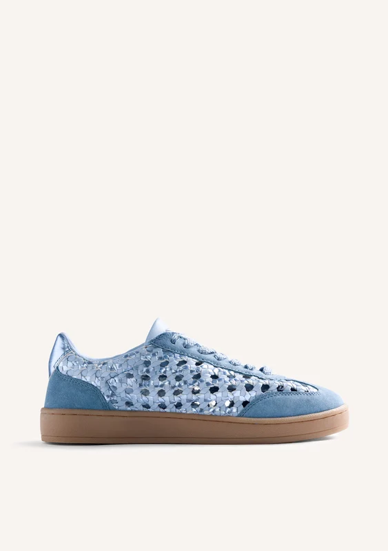 BRAIDED LEATHER SNEAKERS HINCKLEY 41
