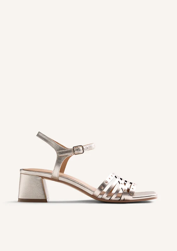 STUDDED LEATHER SANDALS BAIS 35