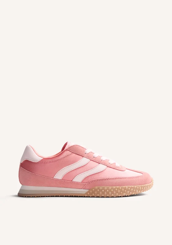 LEATHER AND SATIN SNEAKERS NANYUKI 42