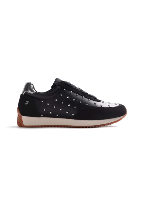 Studded Trainer - Black Black / 37