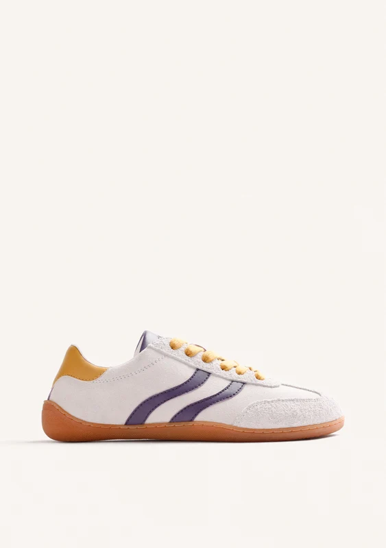 BAREFOOT OFF-WHITE LEATHER SNEAKERS 43