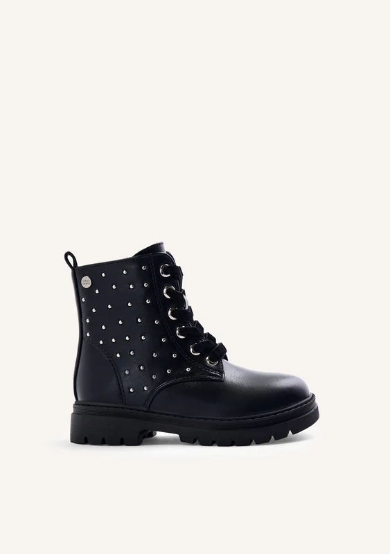 STUDDED AND LACED BOOTS 27