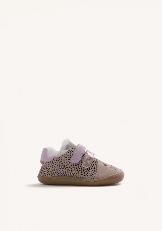 BAREFOOT LEATHER SNEAKERS WITH ANIMAL PRINT 24