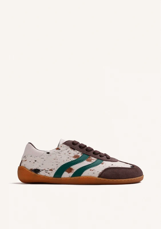 BAREFOOT SNEAKERS WITH ANIMAL PRINT LEATHER 42