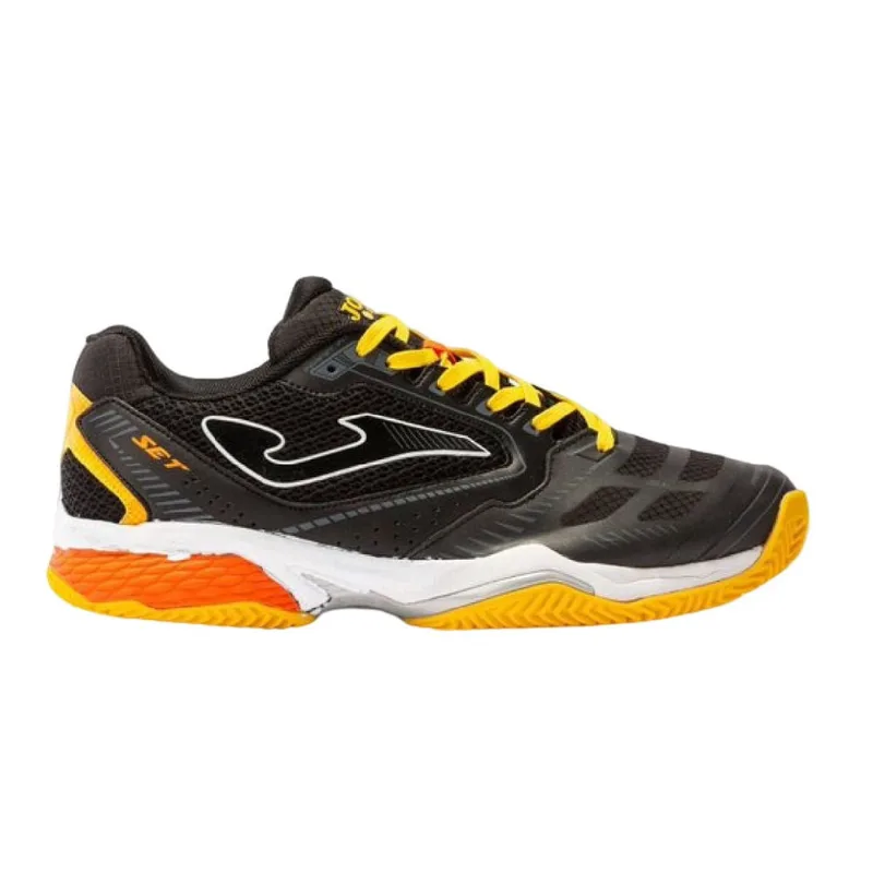 Tênis Joma Set Masculino Preto e Amarelo