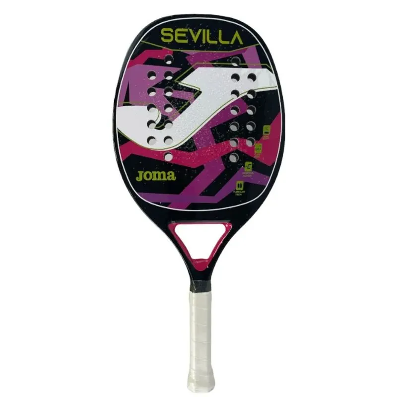 Raquete de Beach Tennis Joma Sevilla Preto e Rosa