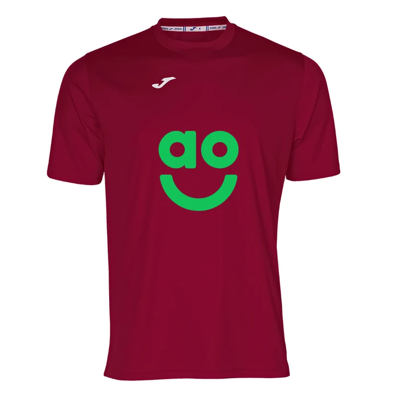 AO Combi Short Sleeve Shirt Maroon / XS