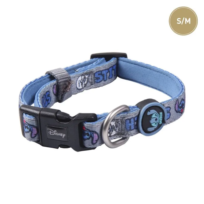 Collar para perro Vitalfun premium stitch talle S-M