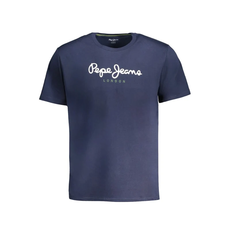 Pepe Jeans Blue Cotton Men T-Shirt M