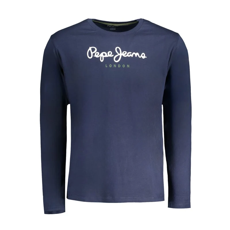 Pepe Jeans Blu Cotton Men T-Shirt L