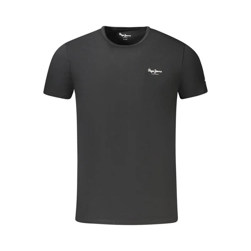 Pepe Jeans Black Cotton Mens T Shirt XL