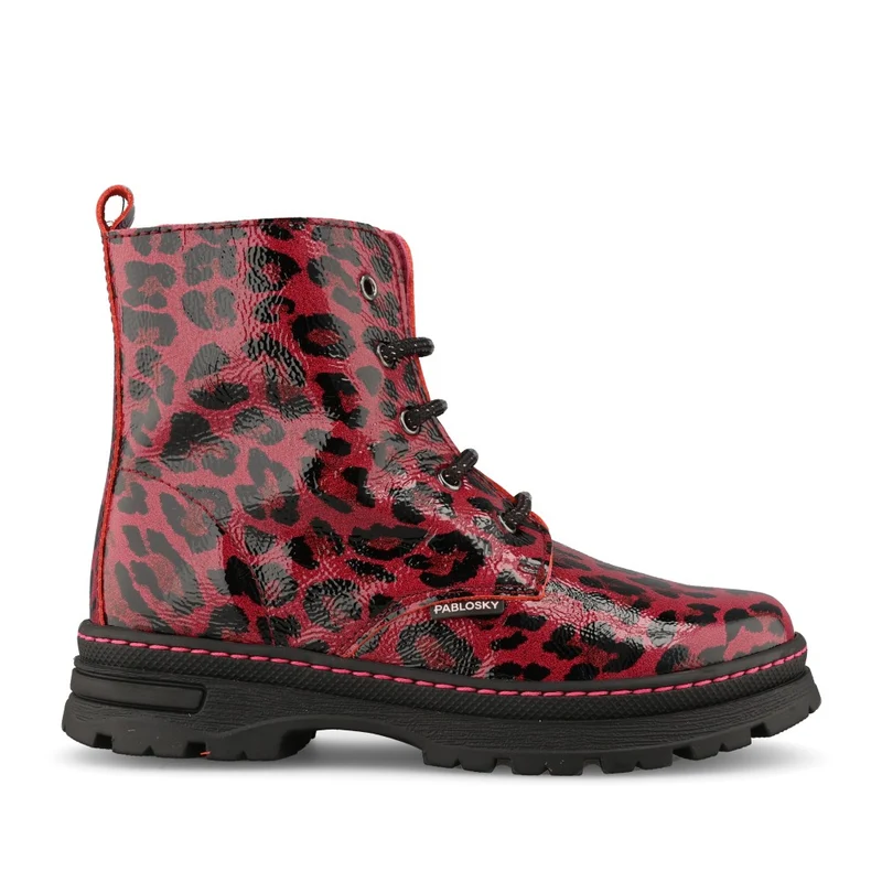 Pablosky Girls 453679 Ankle Boot In Leopard 29