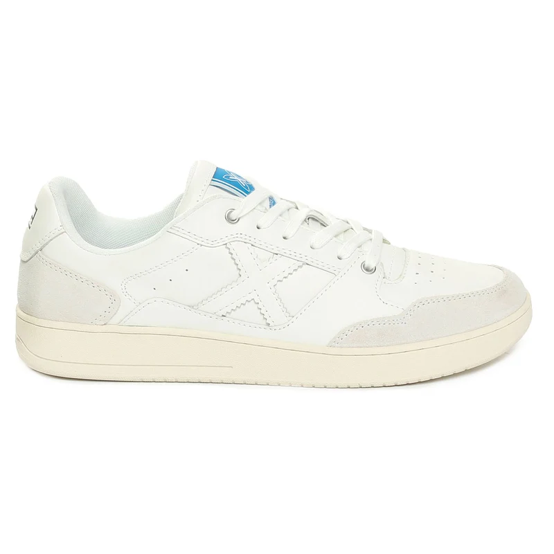 Sneakers Uomo Munich Legit 114 Bianco Grigio 42