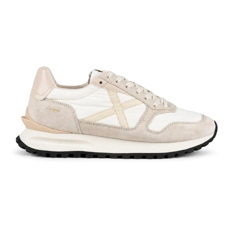 Sneakers Donna Munich Leggera 05 Bianco Beige 40
