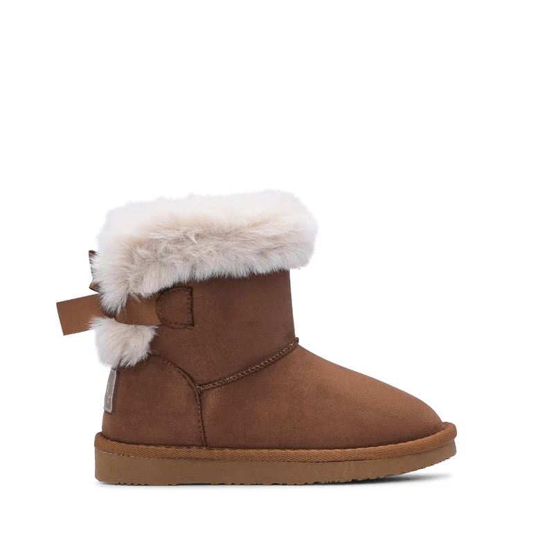 Botim Casual Criança Pele Sintética Camel 29
