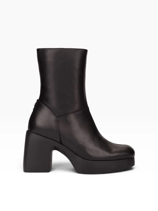WONDERS Tronchetto Tacco Alto Donna - H-49101 Nero 39