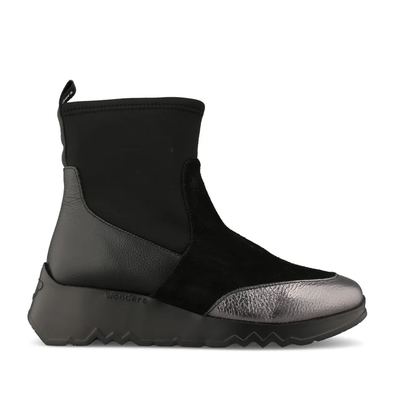 Wonders Ladies E-6782 Boot In Grey 36 / Grey