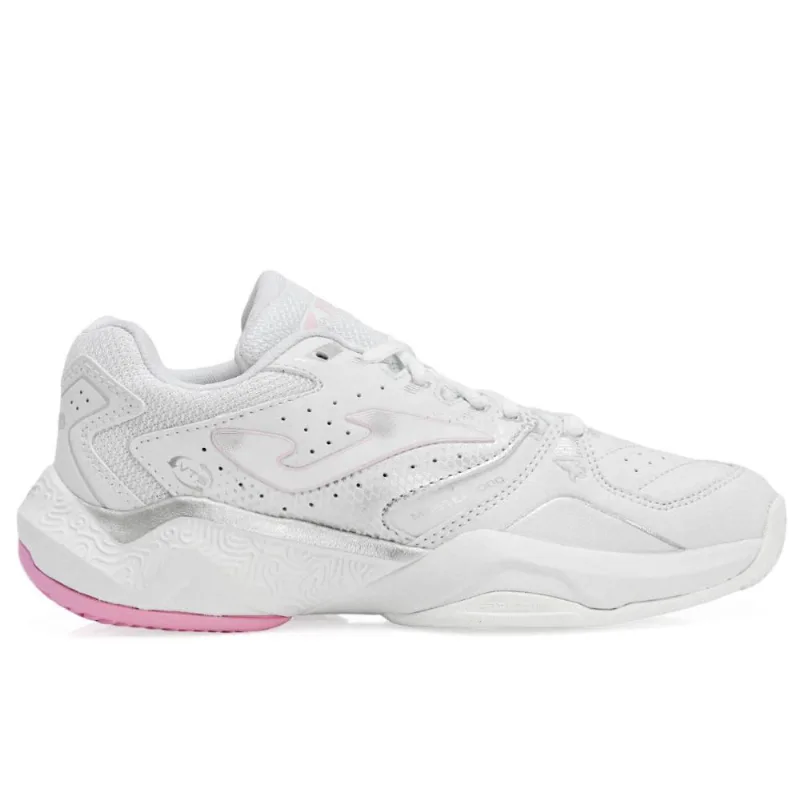 Tênis Joma Master 1000 Lady Clay - Saibro - Branco e Rosa