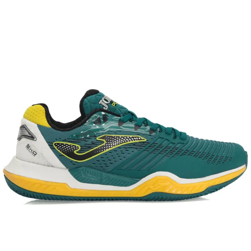 Tênis Joma Point Clay - Saibro - Verde Branco e Laranja