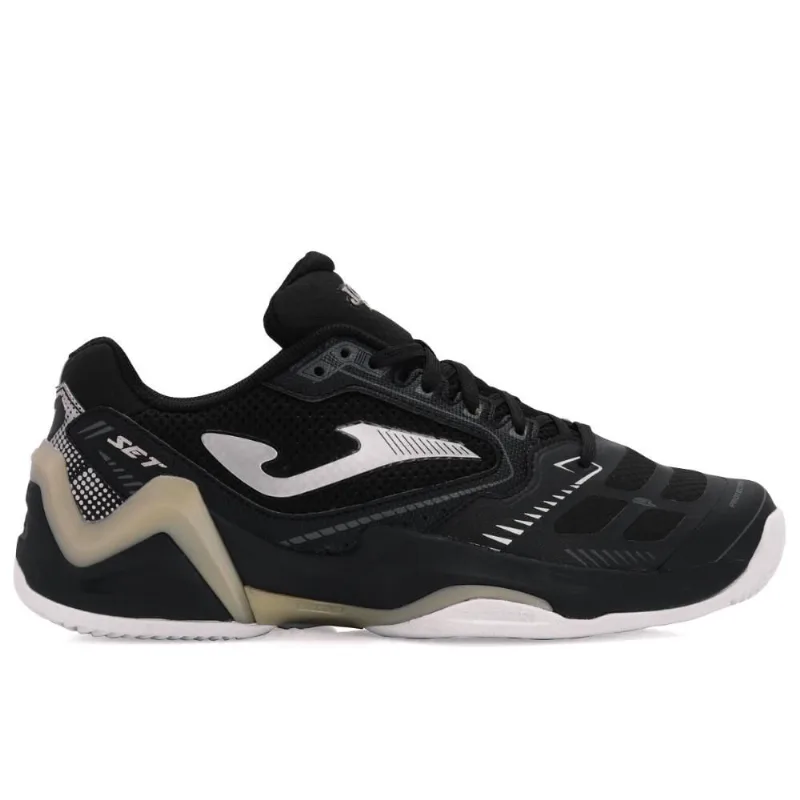 Tênis Joma Set Preto e Dourado